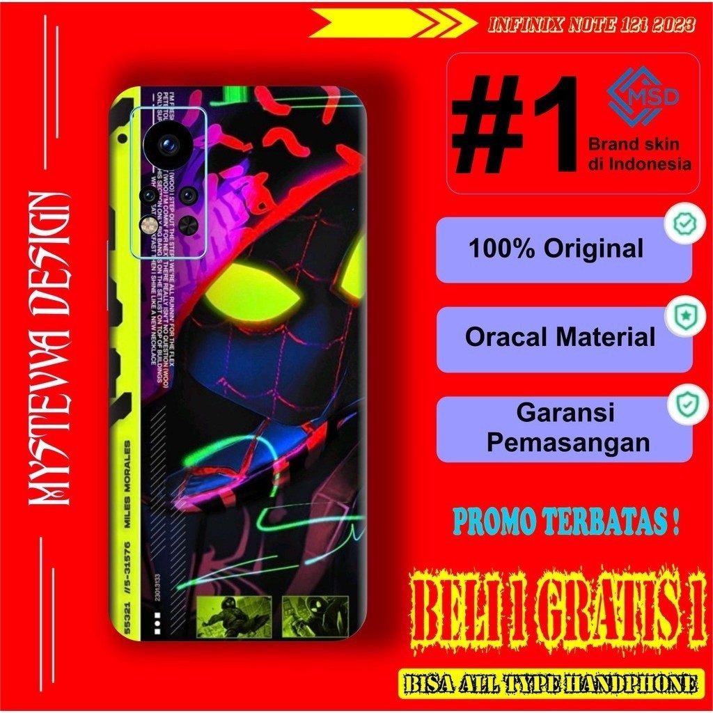 

Terlaris Infinix Note 12 Garskin Stiker Custom Case Laminasi Tebal COD