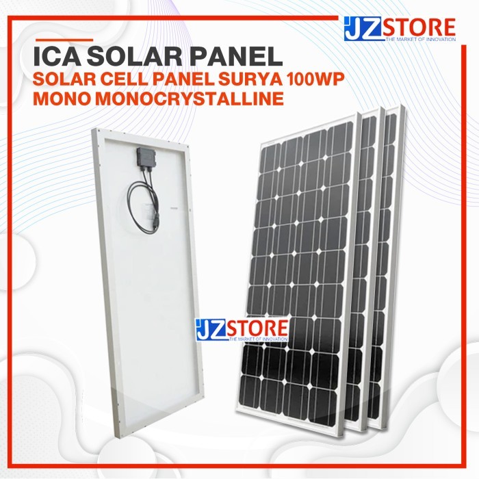 ICA Solar Panel Solar Cell Panel Surya 100wp Mono Monocrystalline