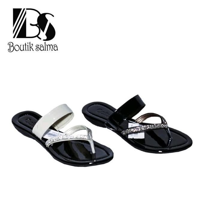 TQE.306 Calbi 100% original Teplek Sandal wanita