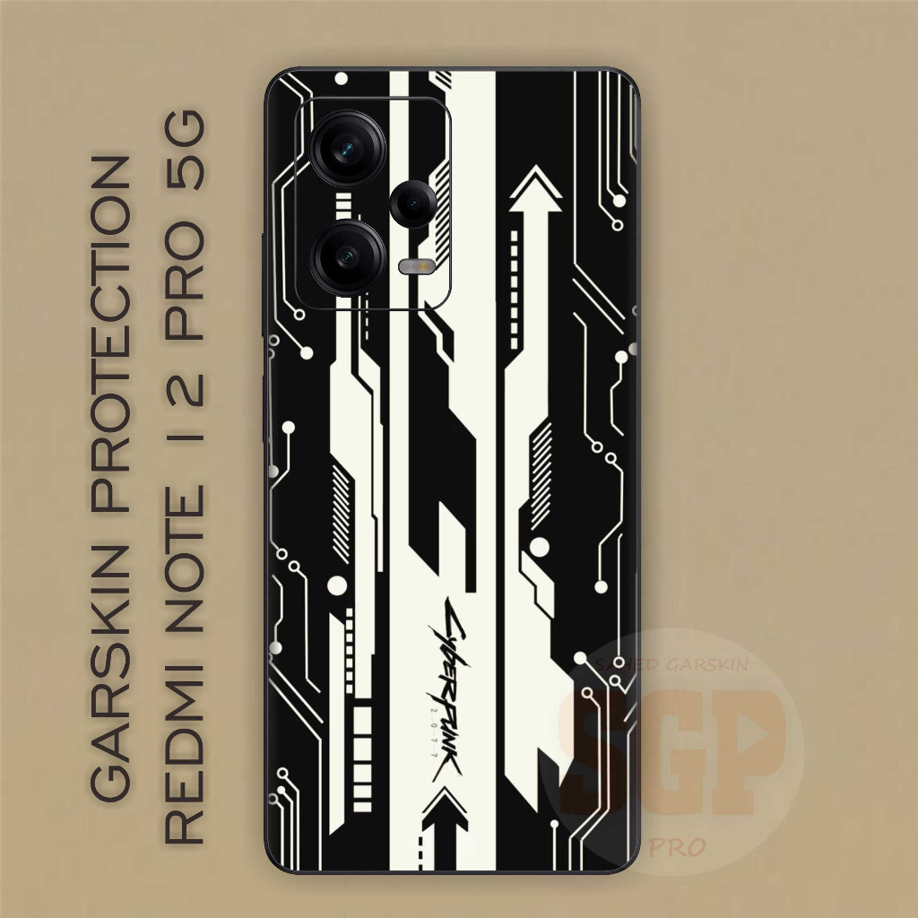 

Terlaris Redmi Note 12 Pro Garskin Stiker Custom Case Laminasi Tebal COD
