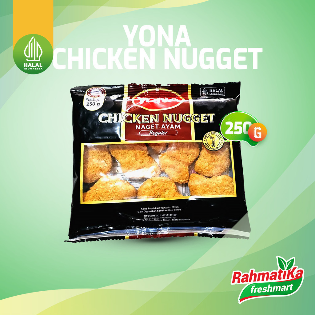 

Yona Chicken Nugget / Naget Ayam 250 gr