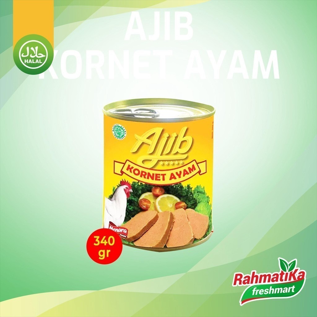 

Ajib Kornet Ayam / Corned Chicken 340 gr