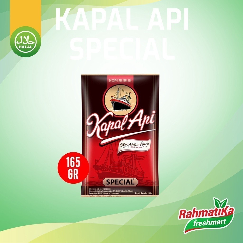 

Kapal Api Kopi Bubuk Special 165 gram