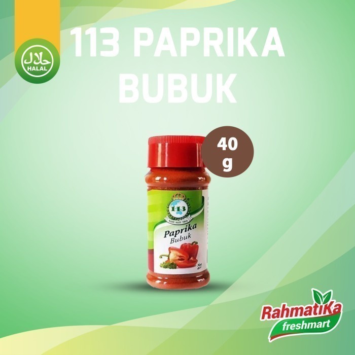 

Djelita 113 Paprika Bubuk 40 gram (Btl)