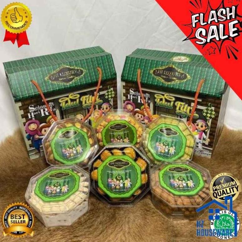 

Paket Kue Lebaran Luxury Parcel Kue Kering Hampers Ramadhan Paket Kue Kering Idul Fitri - HZ