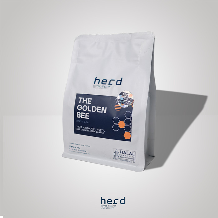 

Kopi The Golden Bee Espresso Blend 250 Gr Herd Coffee