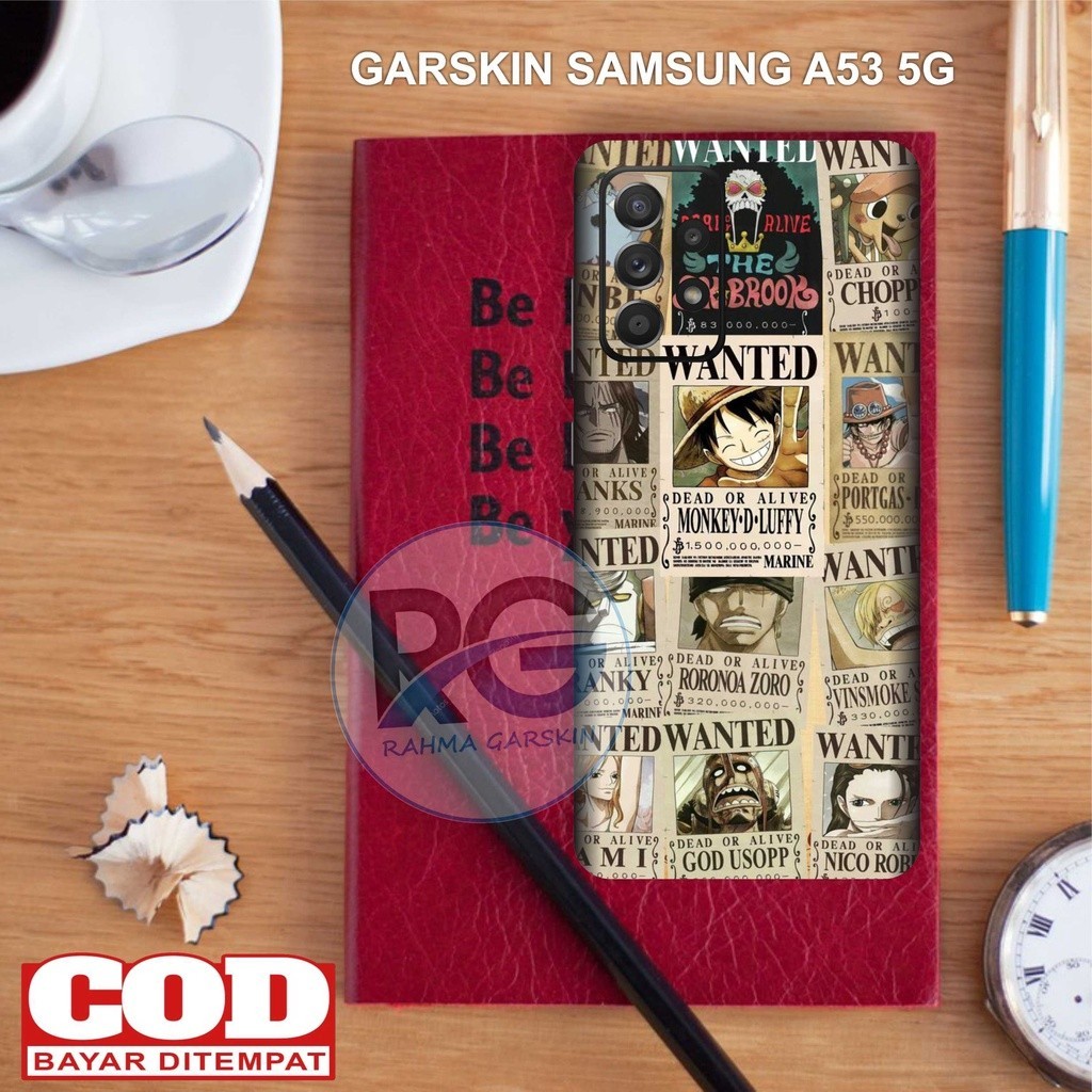 

Terlaris A53 5g Garskin Stiker Custom Case Laminasi Tebal COD
