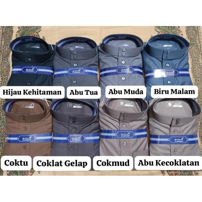 Jubah Pria Muslim Al Haramain Woll Polos Premium import vietnam PUNK