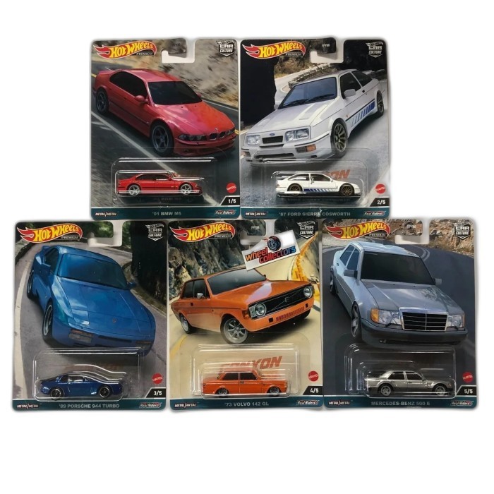 HOTWHEELS PREMIUM CANYON WARRIORS SET