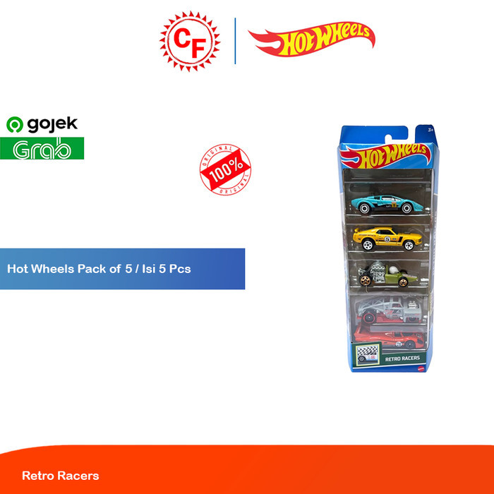 HOT WHEELS CAR 2024 PACK OF 5