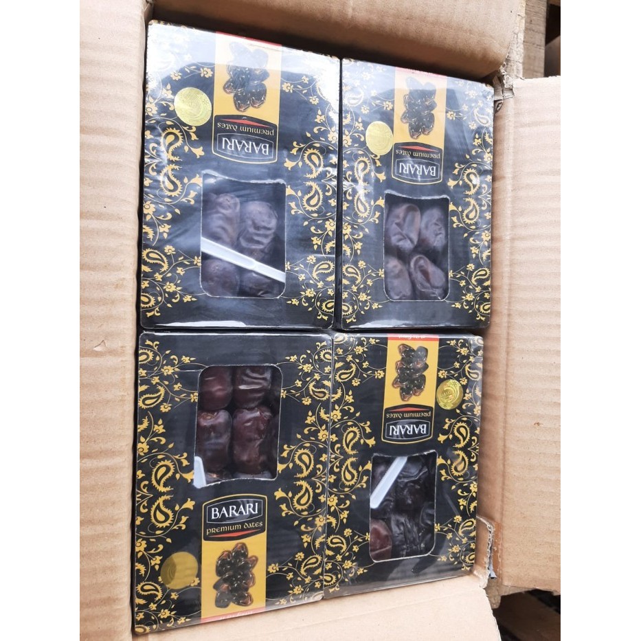 

Kurma Bam Barari/Kurma Anggur 500Grx12Pcs