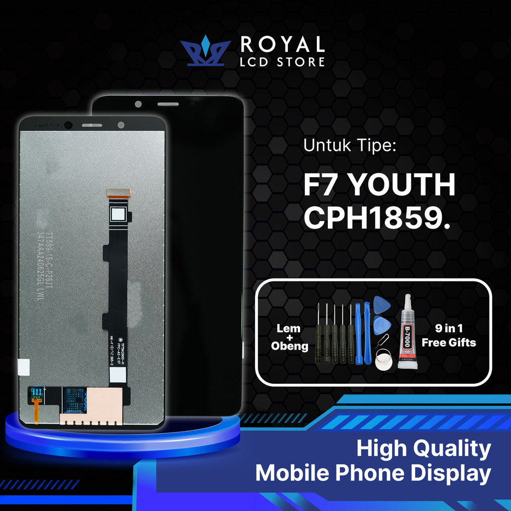 Lcd Oppo F7 YOUTH CPH1859  Full Set Lcd Touchscreen