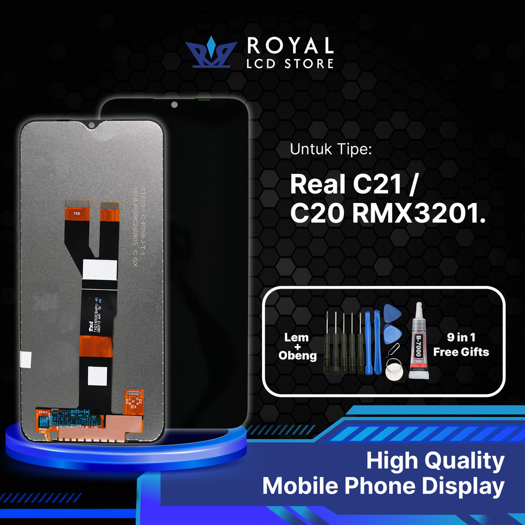 Lcd  Realme C21 / C20 RMX3201  Full Set Lcd Touchscreen