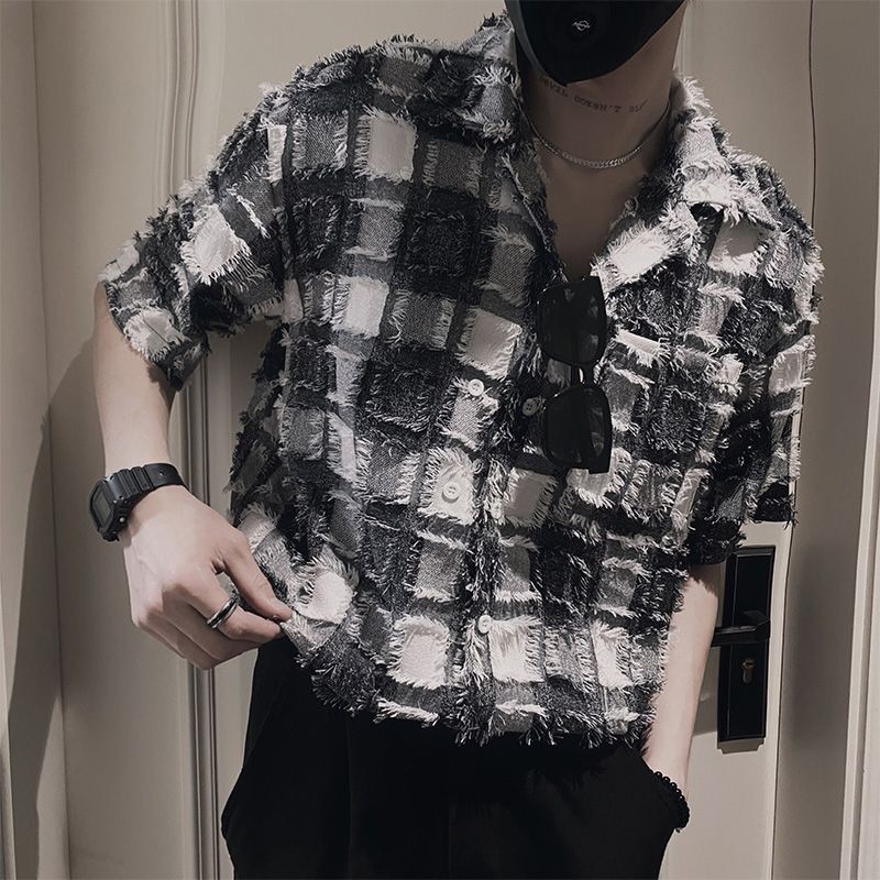 Fashion Casual Plaid Shirt for Men