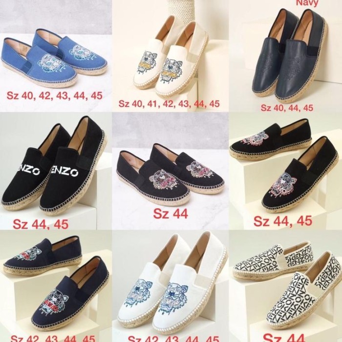KENZO ESPADRILLES ELASTIC MEN ORIGINAL