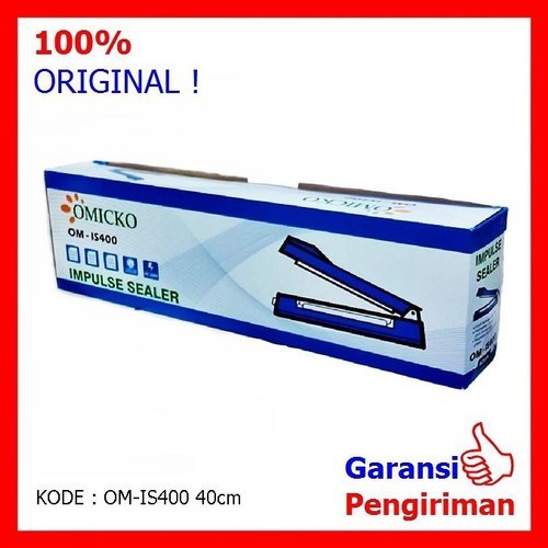 OCKO IMPULSE SEALER PLASTIK 40CM MESIN PRESS PLASTIK PRES PEREKAT
