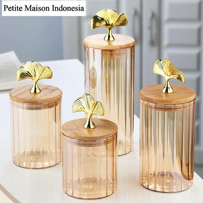 

Petitemaison Set 4 Toples Kue Kering Lebaran Natal Daun Mahkota Crystal Rusa Kaca Tutup Kayu Kedap Udara Wadah Kue Makanan Original Dan Terpercaya