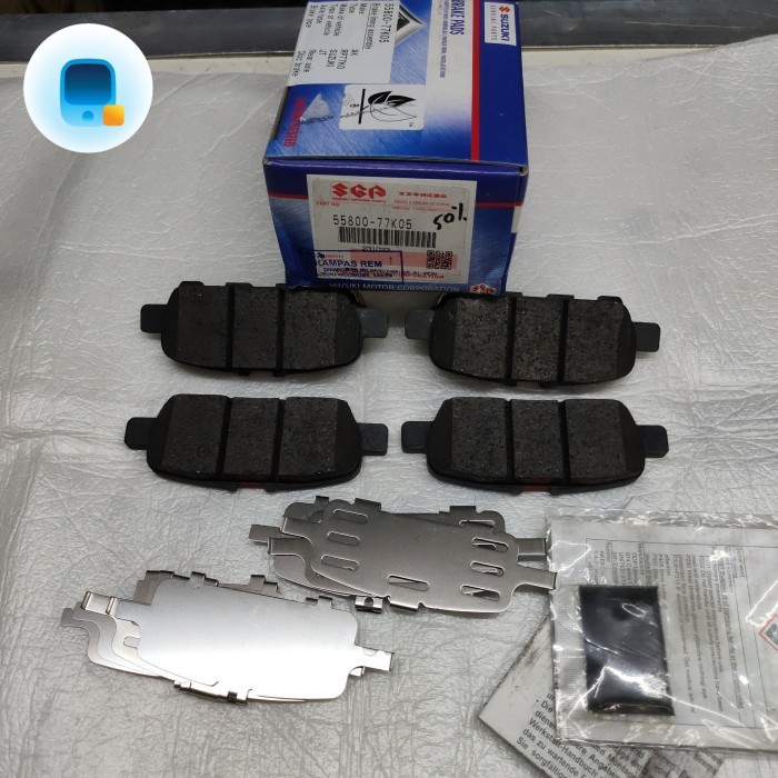 kampas rem belakang grand vitara asli sgp