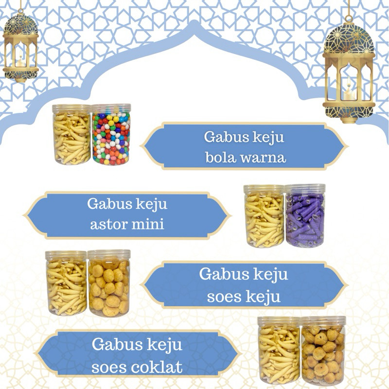 

TERBARU hampers snack lebaran paket A pilih varian