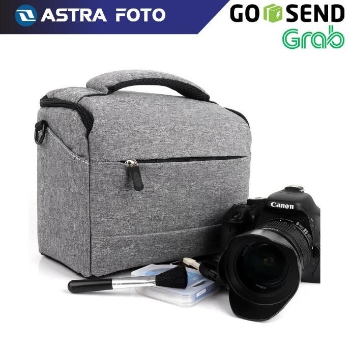 Tas Kamera Dslr , Mirrorless , Selempang , Canon Sony Fujifilm Nikon Original Dan Terpercaya