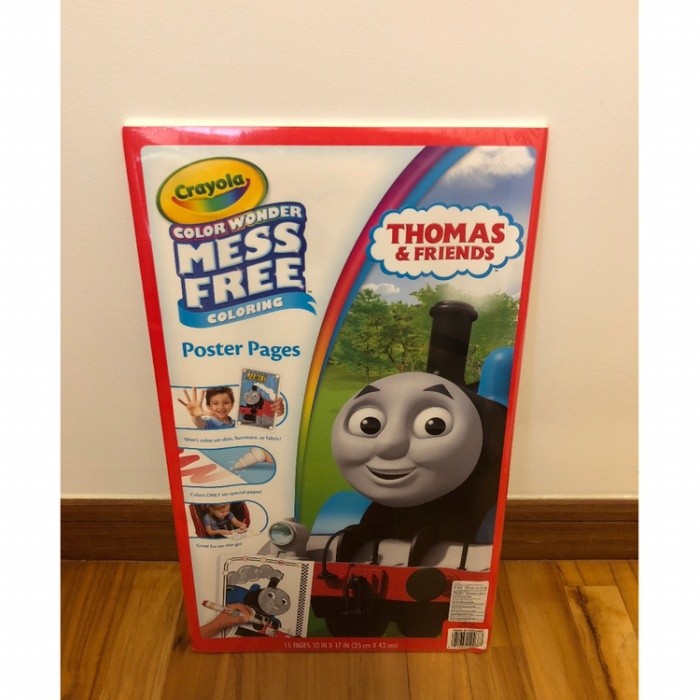 

Crayola Color Wonder - Thomas And Friends Poster Page Coloring Set Terlaris