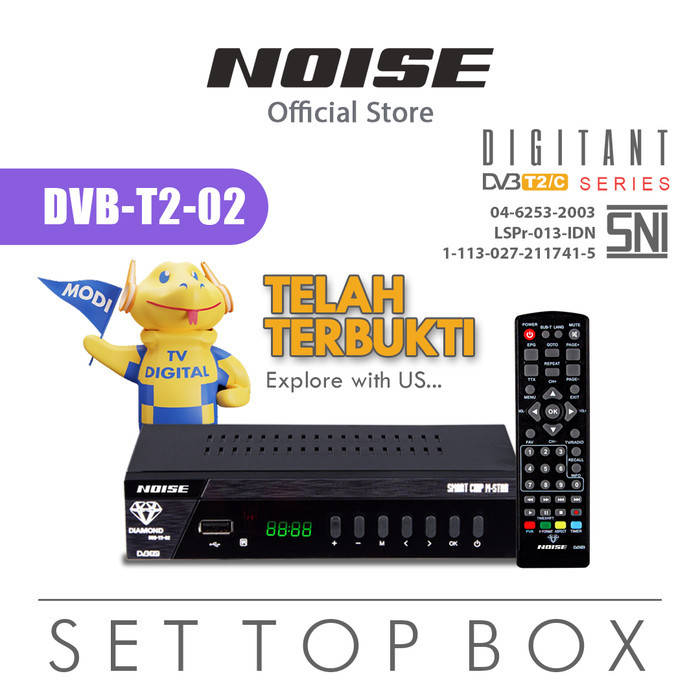 SET TOP BOX NOISE DVB -T2 - 02