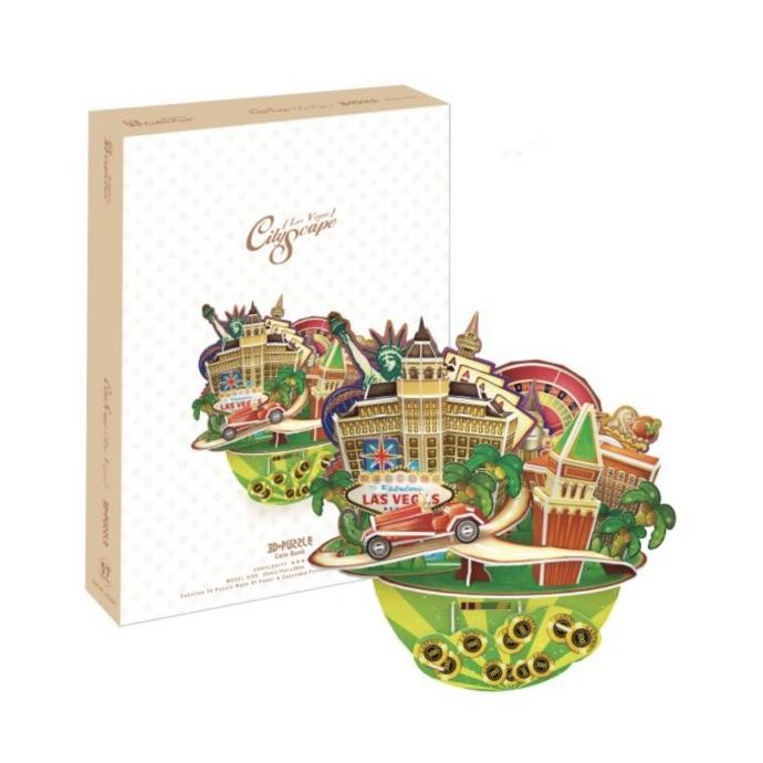 CubicFun 3D Puzzle - CITYSCAPE LAS VEGAS