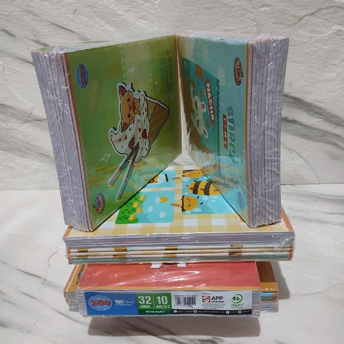 

CUCI GUDANG BUKU TULIS SINAR DUNIA ISI 32 LEMBAR 10 BUKU MURAH PRODUK SIDU KODE 272