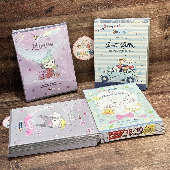 

GRATIS ONGKIR BUKU TULIS 38 LEMBAR KARAKTER KUROMI NEWSTAR ISI 10 PCS BUKU TULIS ANAK CEWEK KODE 62