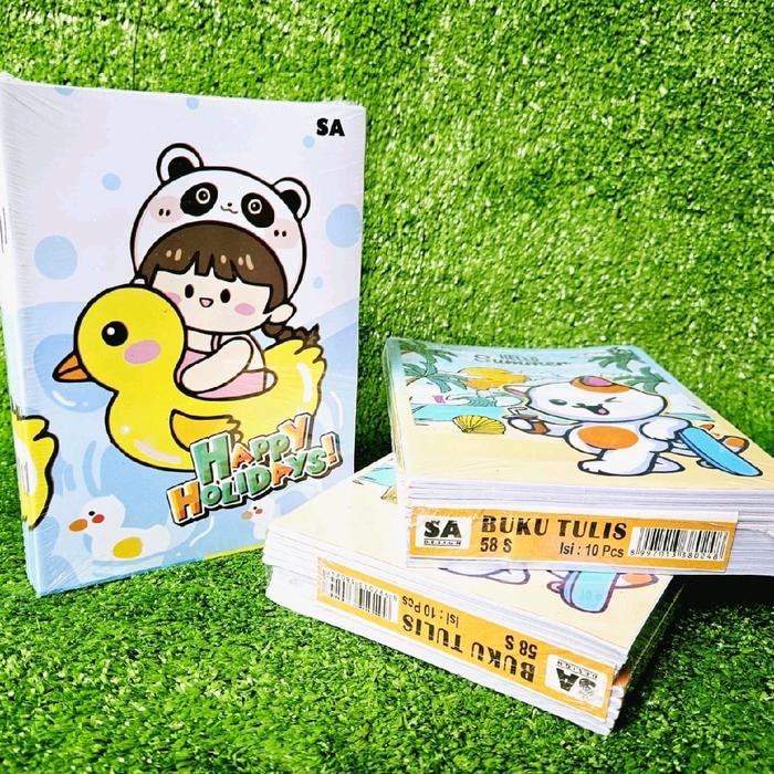 

TERJAMIN BUKU TULIS MURAH 58 LEMBAR 1 PCK ISI 10 BUKU KODE 716