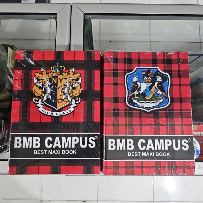 

TERLENGKAP BUKU TULIS BMB CAMPUS 36 LEMBAR 1 PACK (ISI 10 BUKU) KODE 1010