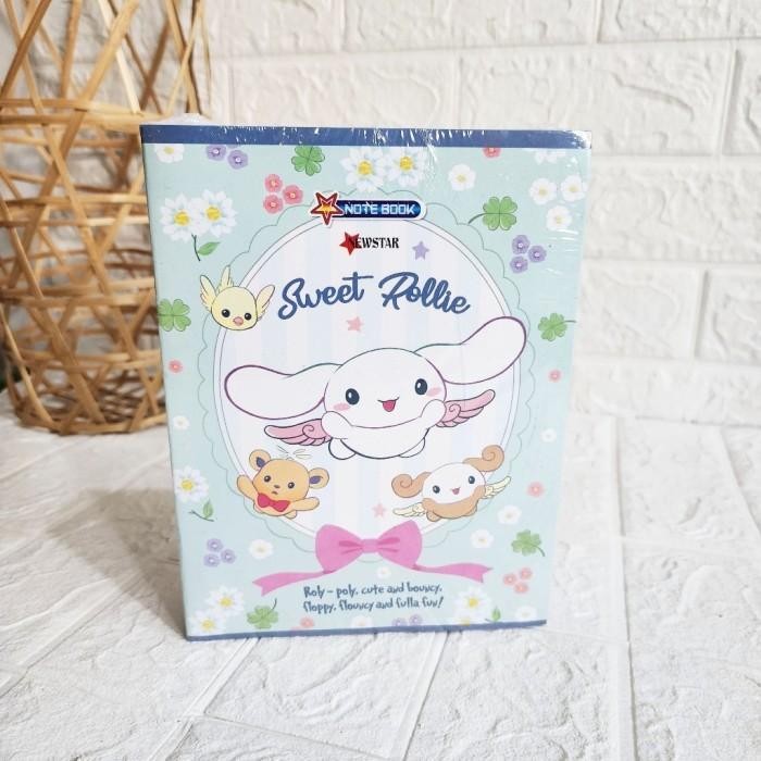 

TERMURAH 1 PACK 5 PCS BUKU TULIS NEWSTAR 58 LEMBAR KARAKTER LUCU KUROMI - NEWSTAR KUROMI 58 KODE 44