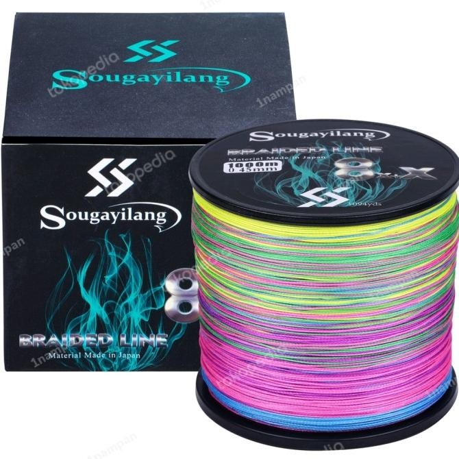 Senar Pancing PE X9 1000 Meter Braided PE Fishing Line
