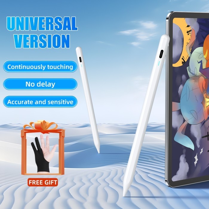 TERLARIS TERLARIS STYLUS PEN UNIVERSAL WITH PALM REJECTION ACTIVE STYLUS CAPACITIVE PENCIL FOR