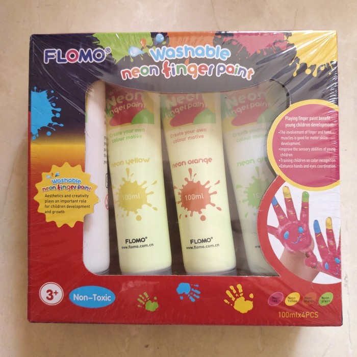 

Crayola 3 Bright Washable Finger Paint 236Ml Each Harga Promo