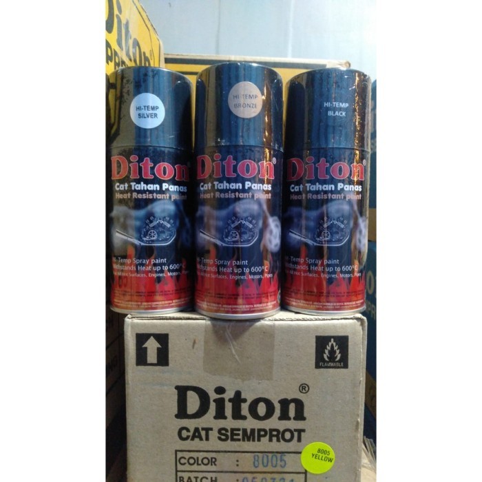 TERLARIS TERLARIS PILOK DITON HI TEMP BLACK 300CC HI TEMP SILVER 300CC HI TEMP BRONZE 300CC PILOK