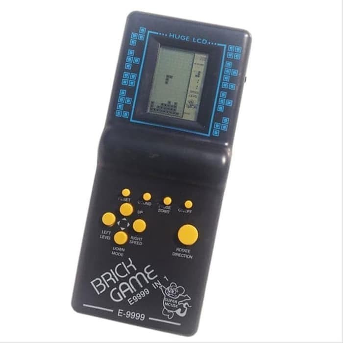 Paket 6 buah Game Tetris Mainan Jadul Tahun 90an Brick Gam
