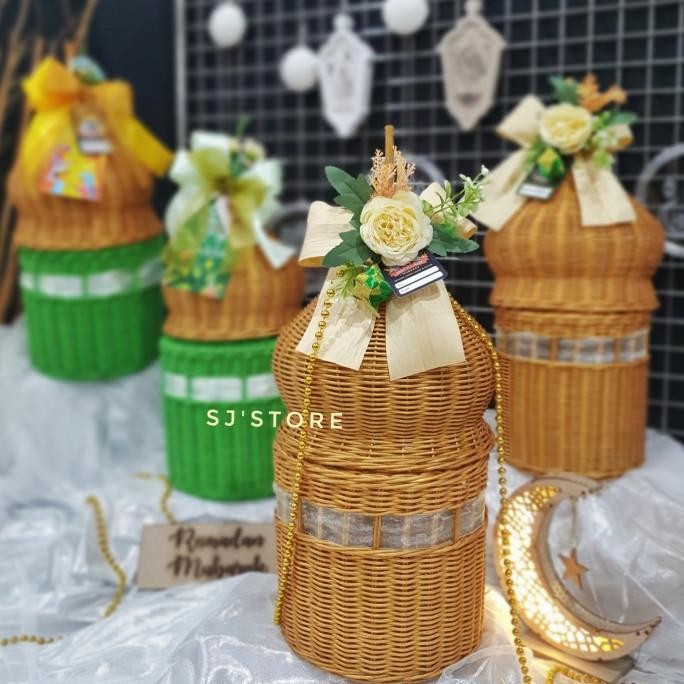 

Super Promo!, Aksesoris Box Hiasan Hampers Lebaran Idul Fitri Model Kubah Bagus