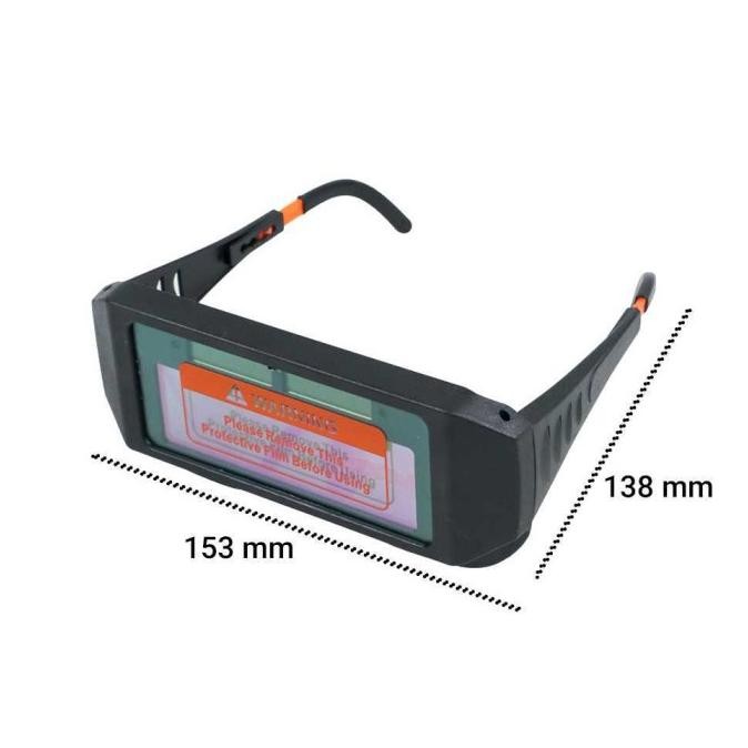 Original.. Kacamata Safety Las Otomatis Kacamata Welding Auto Dark Kacamata Las