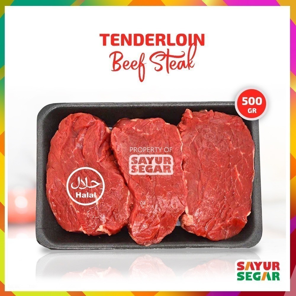 

Tenderloin Beef Steak 500g Premium Daging Sapi Steak Has Dalam Halal