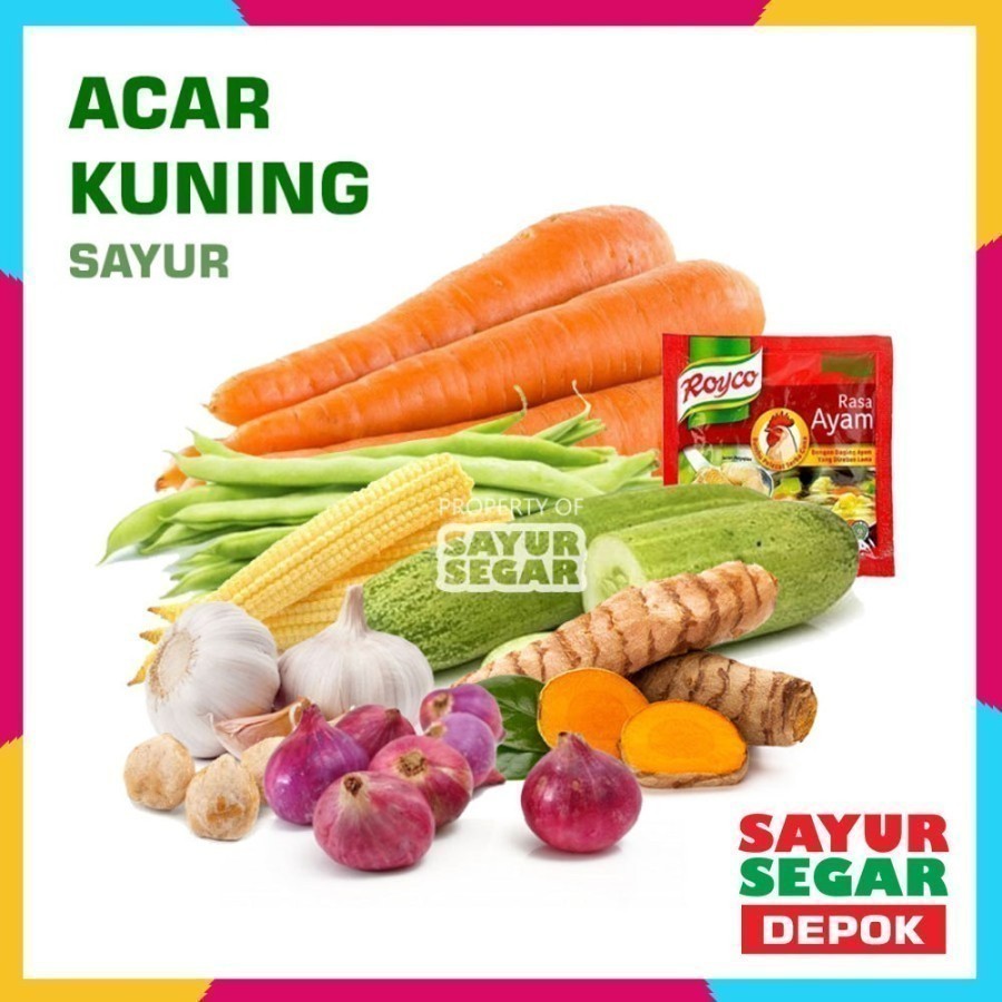 

PAKET ACAR KUNING [1 Pack] - WORTEL TIMUN BUNCIS PUTREN