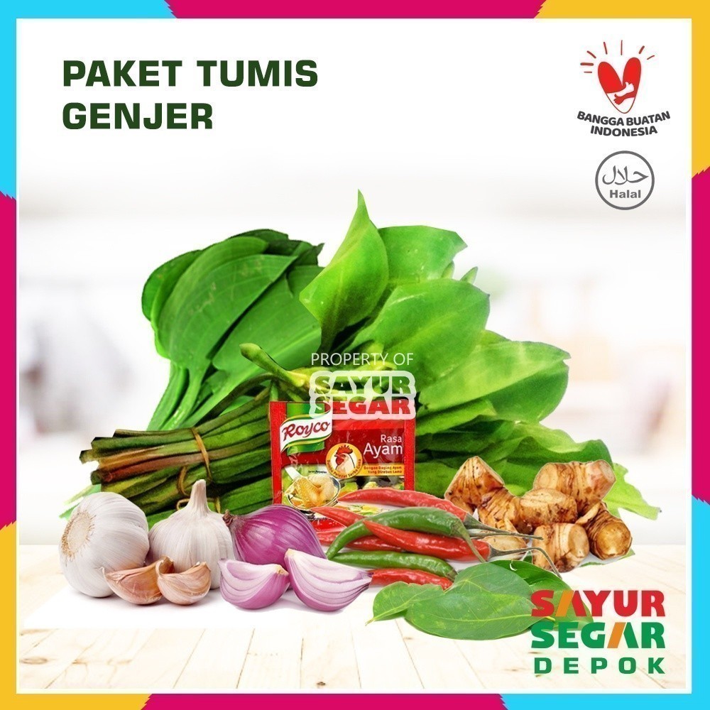 

PAKET TUMIS GENJER [1 Pack] SIAP MASAK