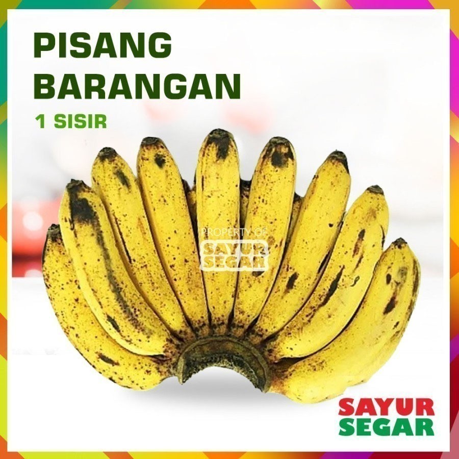 

[DEPOK] PISANG BARANGAN [1 Sisir] FRESH