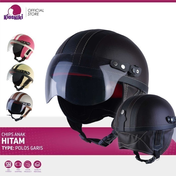 

TERBARU HELM ANAK CHIPS GARIS USIA 1 2 3 4 5 TAHUN BERBAGAI VARIAN WARNA