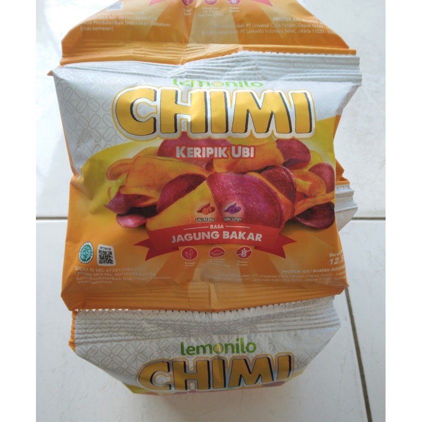 

CUCI GUDANG LEMONILO CHIMI KRIPIK UBI 12.5 GR - RENCENG