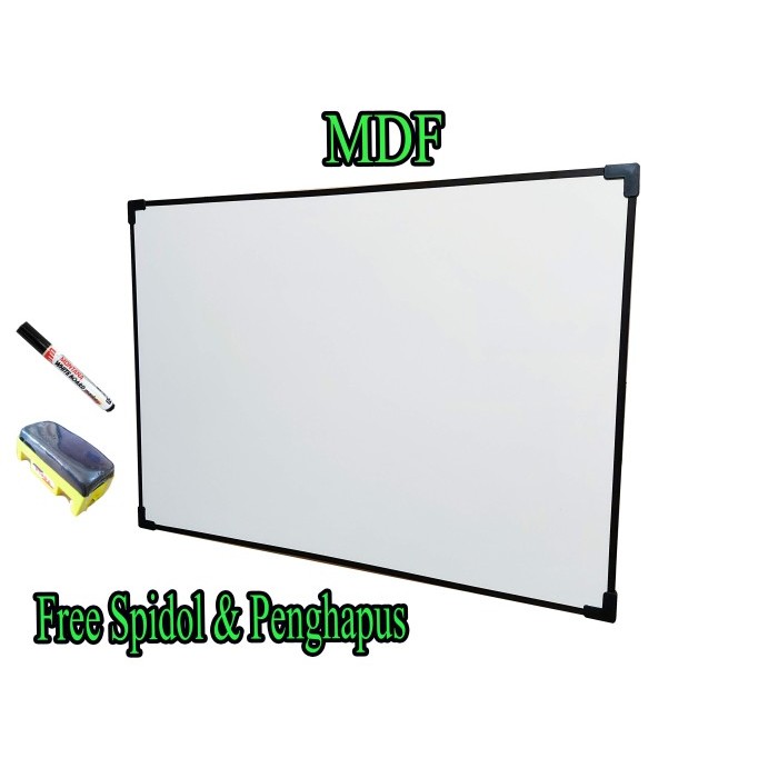 

Papan Tulis 60 x 80 cm Whiteboard Magnet dan Non Magnet