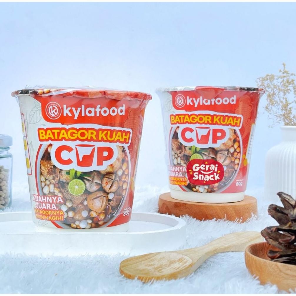 

Batagor Kuah Cup Kylafood Praktis Tinggal di Seduh Khas Bandung