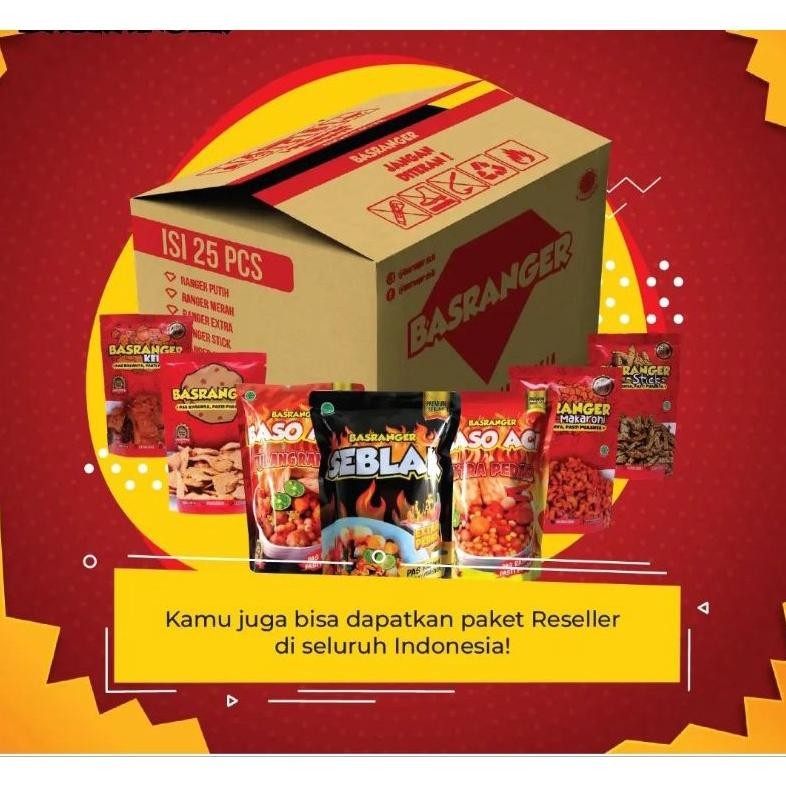 

Produk Basranger All varian Basreng - Baso Aci - Seblak - Batagor Kuah