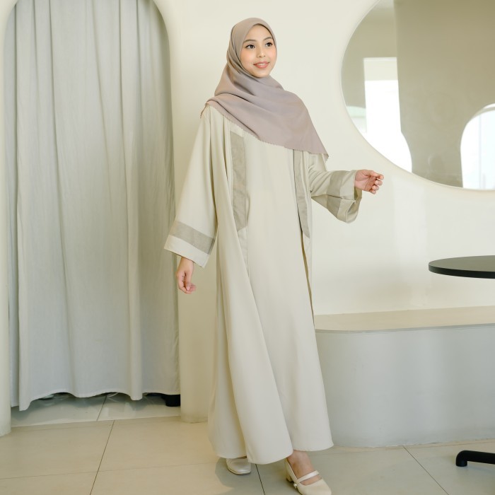 Lozy Hijab - Faaza Abaya Set (Gamis Abaya Umroh Outer Syari)