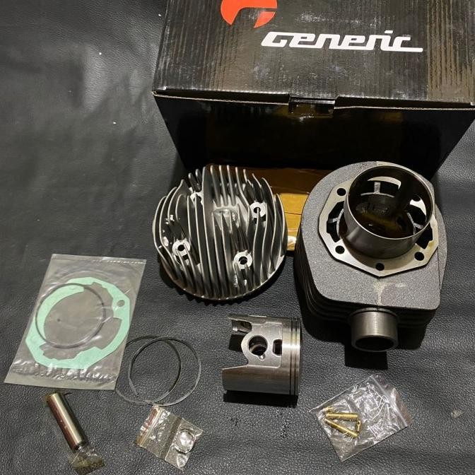 Blok head piston silinder vespa racing generic generik 177cc import